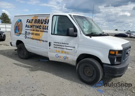 2014 Ford Econoline E250 Van z USA, uszkodzony, nr VIN 1FTNE2EL7EDB15474